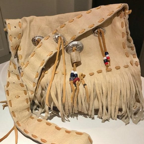 Handmade leather bag - Picture 2 of 2